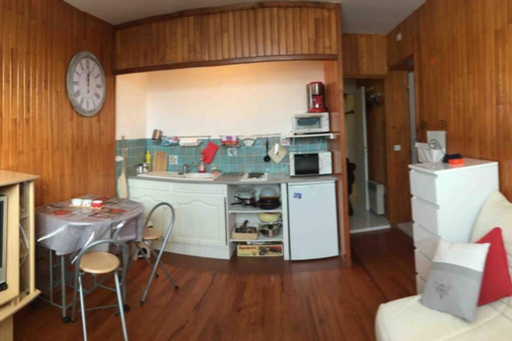 Studio Cabine 3 Couchages Pres Des Pistes Orcières Dış mekan fotoğraf